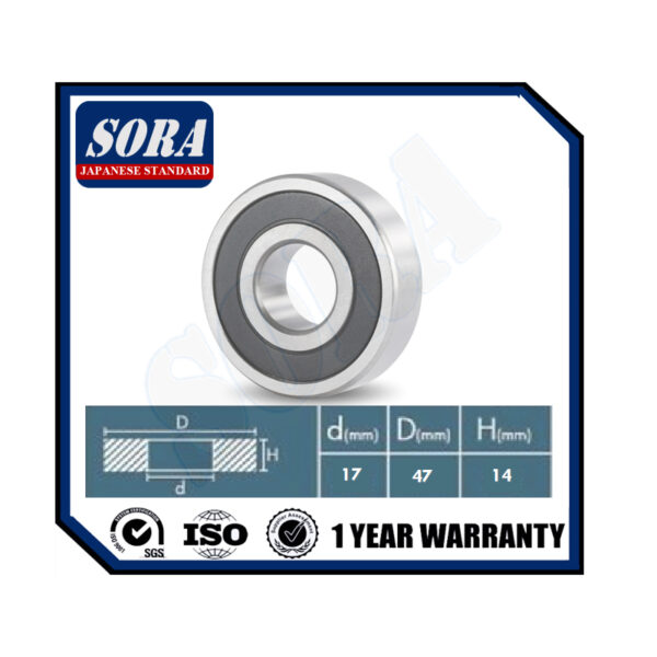 6303-2RSC3 Universal Bearing