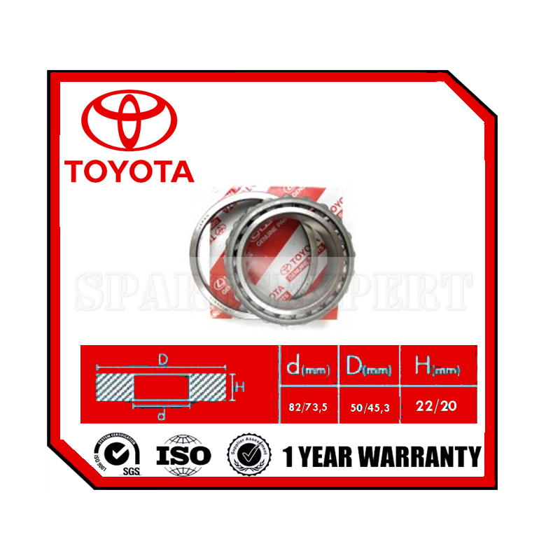 90368-49084 Wheel Bearing Toyota Hilux/Dyna LN106/KDY220 FR Inner