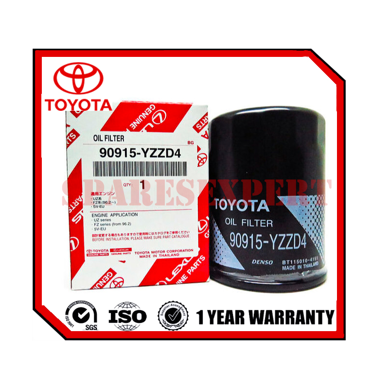 90915-YZZD4 Oil Filter Toyota Universal No.4 Filter