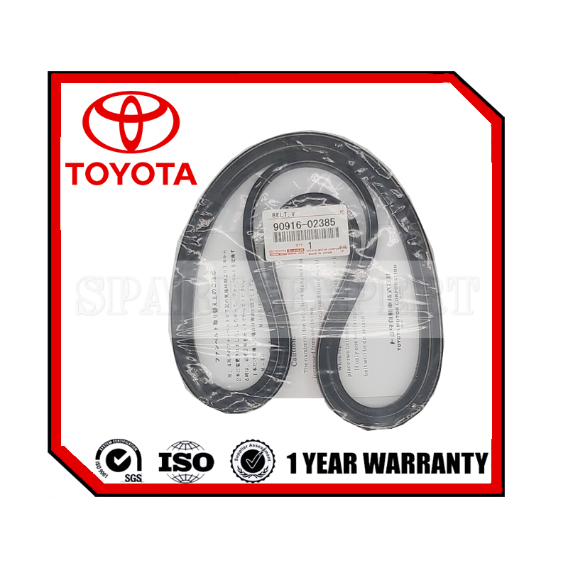 90916-02385 Fan Belt Toyota 1KZ 13X1000 (Alternator)